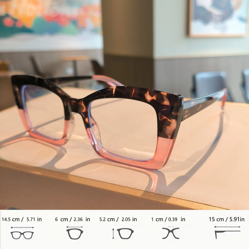 Chic  Reading Glasses for Women &  Men - Vintage Reading Glasses, Ideal for Computer Reading, Gaming, TV, and Phone Use.