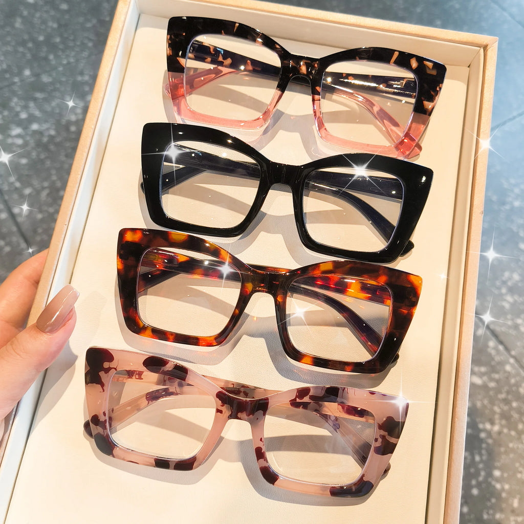Chic  Reading Glasses for Women &  Men - Vintage Reading Glasses, Ideal for Computer Reading, Gaming, TV, and Phone Use.